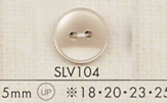SLV104 DAIYA BUTTONS Botón de poliéster con aspecto de nácar