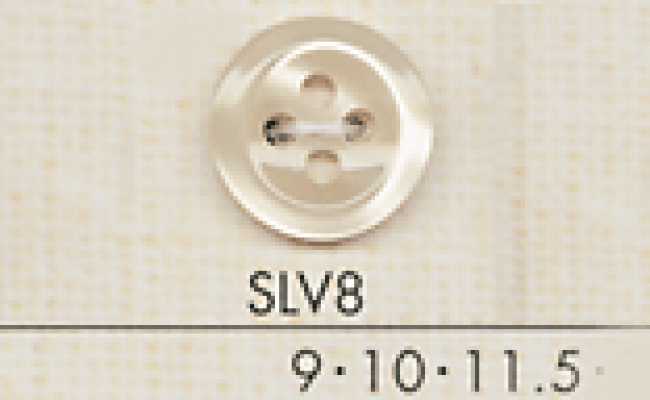DAIYA BUTTONS Botón de poliéster estilo concha