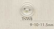 TNW8 DAIYA BUTTONS Botón de poliéster con aspecto de concha resistente al calor