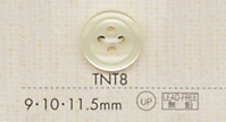 TNT8 DAIYA BUTTONS Botón de poliéster con aspecto de nácar resistente al calor