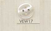 VEW17 DAIYA BUTTONS Botón de poliéster con forma de concha