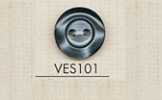VES101 DAIYA BUTTONS Botón de poliéster tipo concha
