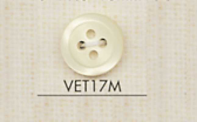 DAIYA BUTTONS Botón de poliéster tipo concha