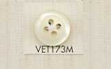 VET173M DAIYA BUTTONS Botón de poliéster con aspecto de nácar