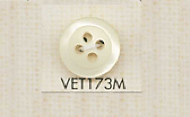 VET173M DAIYA BUTTONS Botón de poliéster con aspecto de nácar