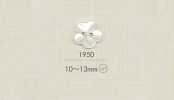 1950 DAIYA BUTTONS Botón de poliéster de dos orificios (forma de flor)