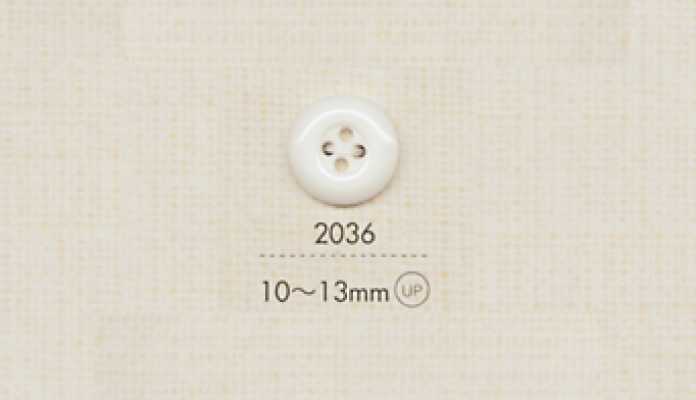 2036 DAIYA BUTTONS Botón de poliéster de cuatro agujeros