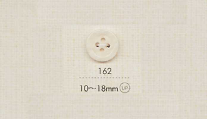 162 DAIYA BUTTONS Botón de poliéster de cuatro agujeros