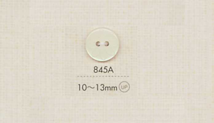 845A DAIYA BUTTONS Botón plano de poliéster de 2 agujeros (patrón floral)