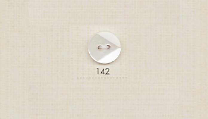 142 DAIYA BUTTONS Botón de poliéster tipo concha de dos agujeros