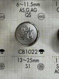 CB1022 Botón Plateado Para Chaqueta De Metal DAIYA BUTTON(DAIYA BUTTON) Subfoto