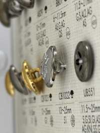 CB1022 Botón Plateado Para Chaqueta De Metal DAIYA BUTTON(DAIYA BUTTON) Subfoto