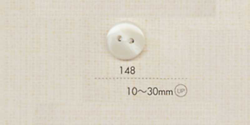 148 DAIYA BUTTONS Botón de poliéster estilo búfalo de dos agujeros