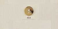 464 DAIYA BUTTONS Botón de poliéster estilo cuerno de búfalo de cuatro agujeros (ocre)
