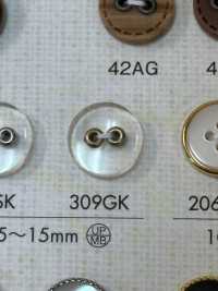 309GK Botones De Plástico Sencillos De Dos Agujeros[Botón] DAIYA BUTTON(DAIYA BUTTON) Subfoto