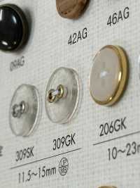 309GK Botones De Plástico Sencillos De Dos Agujeros[Botón] DAIYA BUTTON(DAIYA BUTTON) Subfoto