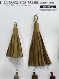 SIC-8862 Borla Ultrasuede De 3 Mm[Cordón De Cinta De Cinta] SHINDO(SECRETO) Subfoto