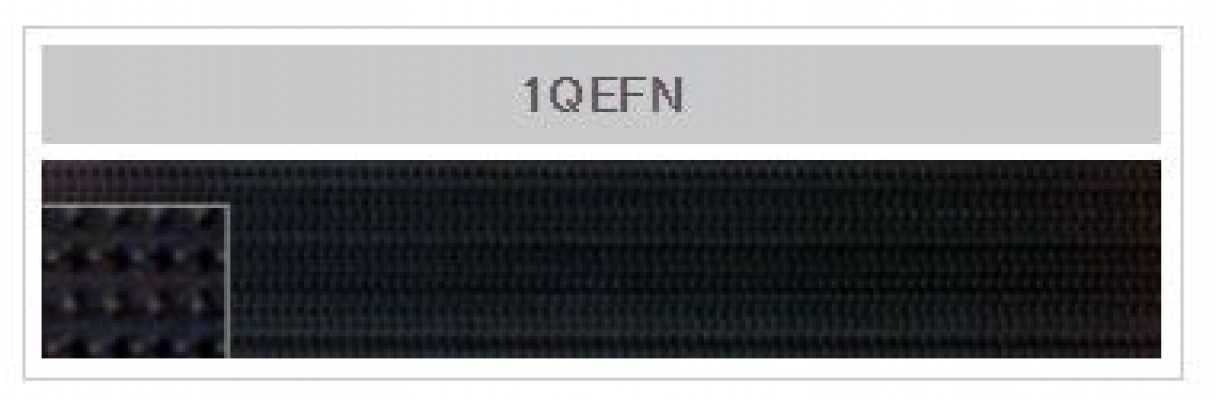 1QEFN POWERHOOK® Cierre de gancho y bucle, tipo estándar (1,6 mm)