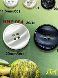 BNP-004 Botón De Biopoliéster De 4 Orificios IRIS Foto secundaria