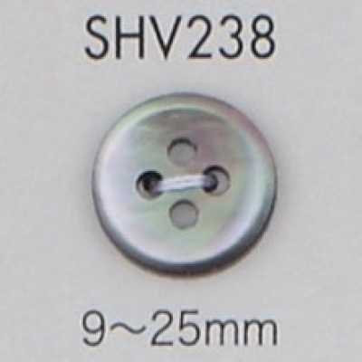 SHV238 Botón de concha de cuatro agujeros