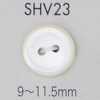 SHV23 Botón de nácar de 2 agujeros