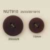 NUT-910 Tuerca De Material Natural Botón De 4 Orificios