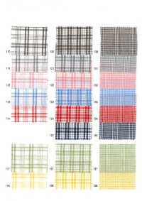 1120 Verificación De Rayas[Fabrica Textil] Ueyama Textile Foto secundaria