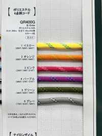 QR-400G Cordón De Poliéster De 4 Puntos De 4 Mm[Cordón De Cinta De Cinta] Cordon Subfoto