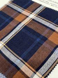 35461 Fruncido De Algodón Orgánico Años 60 Teñido En Hilo[Fabrica Textil] SUNWELL Foto secundaria