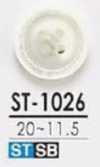 ST-1026 Botón brillante de 4 agujeros Takase Shell