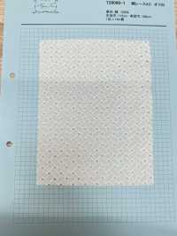 T26090-1 Puntilla Algodón AO Blanco Roto[Fabrica Textil] Kyowa Lace Foto secundaria