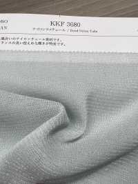 KKF3680 Tul Lamé De Nylon[Fabrica Textil] Uni Textile Foto secundaria