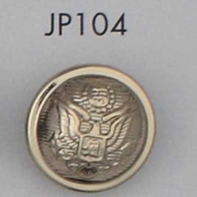 JP104 Botón chapado en resina ABS