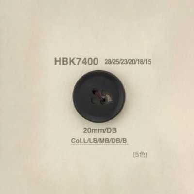 HBK7400 Botón de 4 agujeros de cuerno de búfalo real