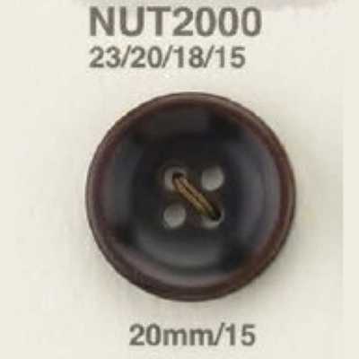 NUT2000 Botón de nuez de 4 agujeros