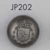 JP202 Botón de resina ABS chapado