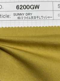 6200GW SUNNY DRY 60/2 Twill Procesamiento De Lavadoras Secadas Al Sol[Fabrica Textil] SHIBAYA Foto secundaria