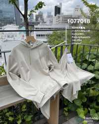1077018 Forro Polar Mochi Mochi Hiperelástico[Fabrica Textil] Takisada Nagoya Foto secundaria