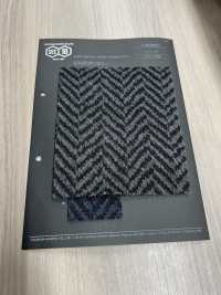 1037053 Jersey De Felpa Dobby Con Estampado De Espiga[Fabrica Textil] TAKISADA NAGOYA Subfoto