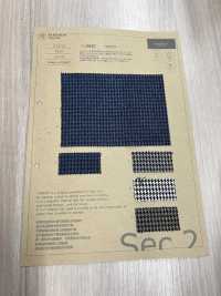 5-52712 TRABEST TWEED Soft Touch Melange Pata De Gallo[Fabrica Textil] Takisada Nagoya Foto secundaria