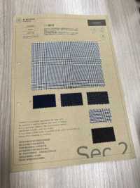 5-92668 TRABEST Soft Touch Melange Glen Check[Fabrica Textil] Takisada Nagoya Foto secundaria