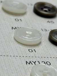 MY153 BOTONES DAIYA Botones De Poliéster Tipo Concha De Cuatro Conchas Con Borde[Botón] DAIYA BUTTON(DAIYA BUTTON) Subfoto