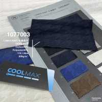 1077003 COOLMAX Links Tejido Jacquard De Pata De Gallo[Fabrica Textil] Takisada Nagoya Foto secundaria