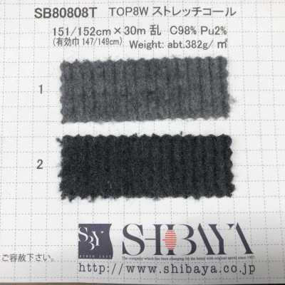SB80808T TOP8W Pana Elástica[Fabrica Textil] SHIBAYA Foto secundaria