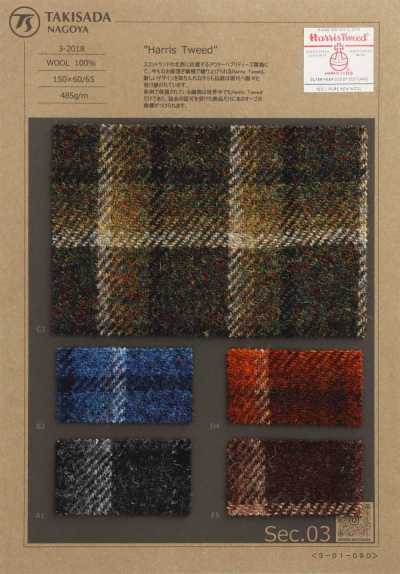 3-2018 HARRIS Harris Tweed cuadros grandes