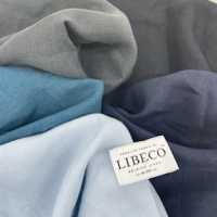 3-L741 BÉLGICA LINO TROPICAL LIBECO Bélgica Bélgica Lino Lino Tropical Ligero Lino Suave Lavable[Fabrica Textil] Takisada Nagoya Foto secundaria