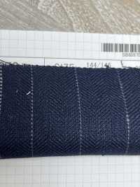 SB60970 Hilo Teñido 1/40 Lino Herringbone Stripe[Fabrica Textil] SHIBAYA Foto secundaria