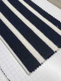 326 Rayas Horizontales De Jersey De Algodón Teñido En Hilo 20/2[Fabrica Textil] VANCET Foto secundaria