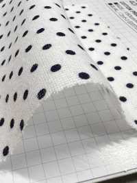 350 40 / Estampado Circular De Lunares Con Costilla (Mercerizado)[Fabrica Textil] VANCET Foto secundaria