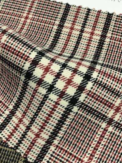 43461 [OUTLET] LANATEC (R) LEI Polyester Check Stretch[Fabrica Textil] SUNWELL Foto secundaria